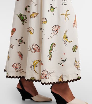 Bedrucktes Midikleid | Alémais