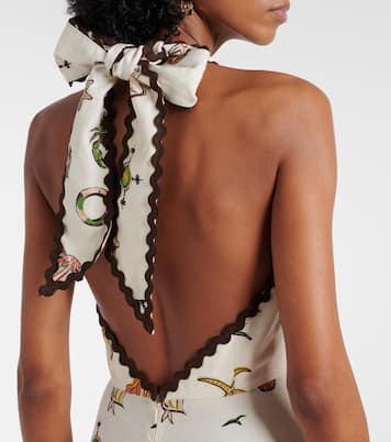 Bedrucktes Midikleid | Alémais