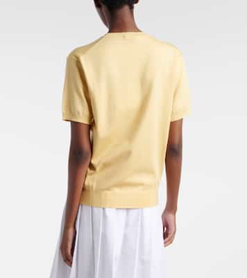 Top aus einem Seidengemisch | Prada