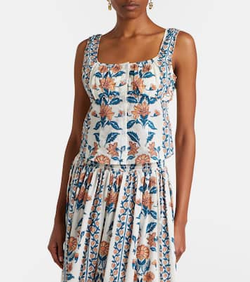 Mandy floral cotton top | Montce