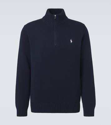 Pull demi-zippé en coton | Polo Ralph Lauren