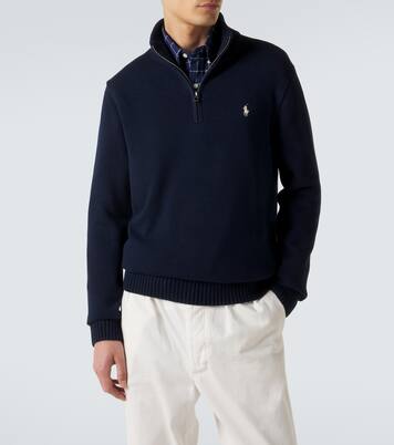 Pull demi-zippé en coton | Polo Ralph Lauren