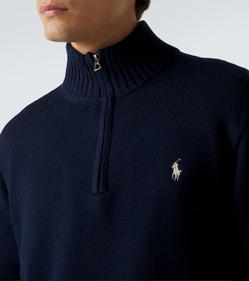 Pull demi-zippé en coton | Polo Ralph Lauren