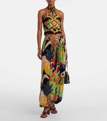 Braided leather thong sandals | Gianvito Rossi