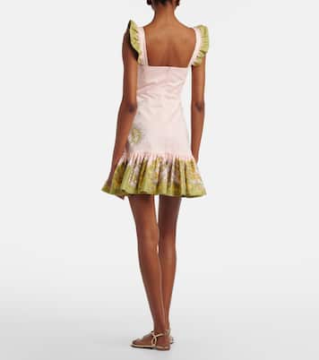 Vestido corto Gingerbread estampado | La DoubleJ