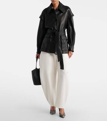 Lederjacke Perrin | Nour Hammour