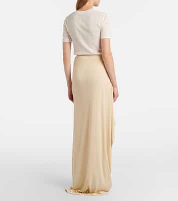 Dione draped maxi skirt | The Row