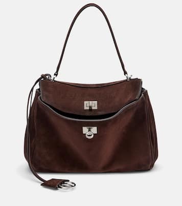 Rodeo Small suede shoulder bag | Balenciaga