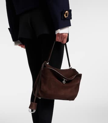 Rodeo Small suede shoulder bag | Balenciaga