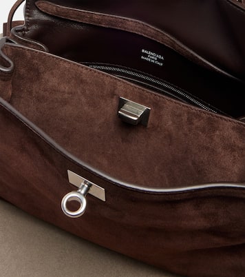 Rodeo Small suede shoulder bag | Balenciaga