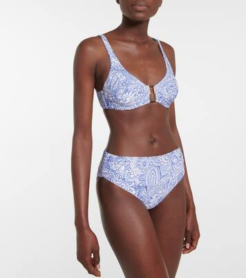 Haut de bikini Bel Air imprimé | Melissa Odabash