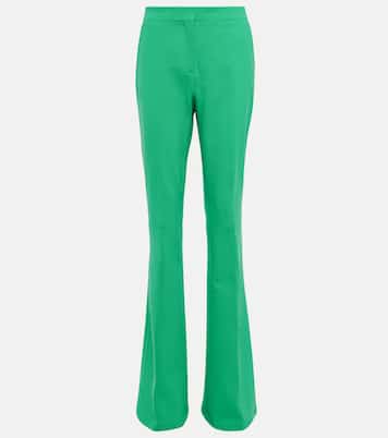 High-Rise-Hose Rachel aus Crêpe | The Attico