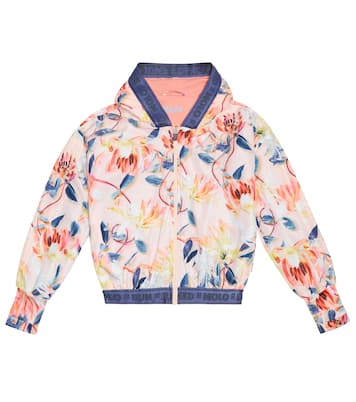 Sweat-shirt Ophelia à capuche et fleurs | Molo