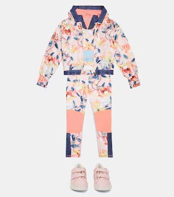 Sweat-shirt Ophelia à capuche et fleurs | Molo