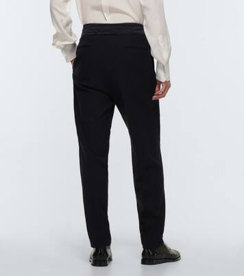 Slim-fit linen pants | Giorgio Armani