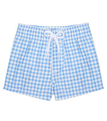 Baby gingham swim trunks | Tartine et Chocolat