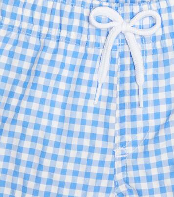 Baby gingham swim trunks | Tartine et Chocolat