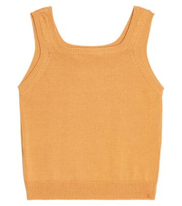Abelin cotton tank top | Bonpoint