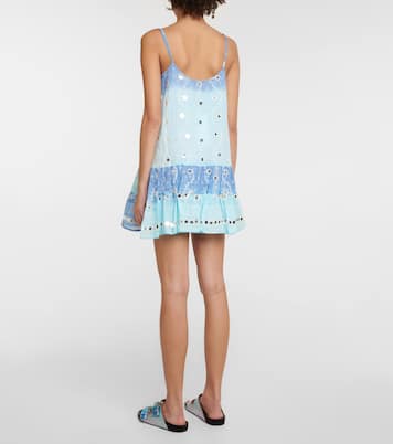 Robe brodée en coton | Juliet Dunn