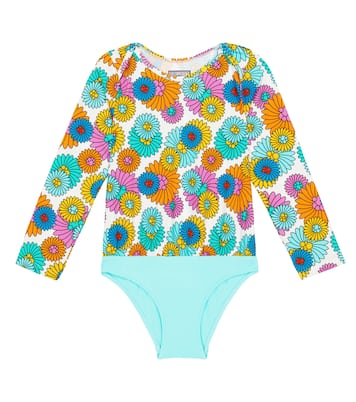 Marguerites floral rashguard swimsuit | Vilebrequin Kids