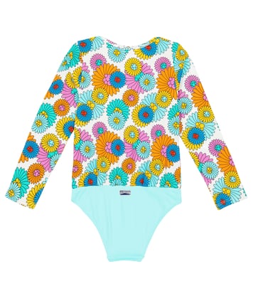 Marguerites floral rashguard swimsuit | Vilebrequin Kids