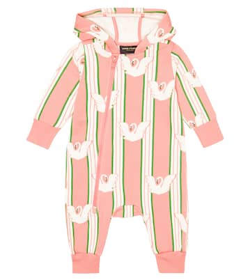 Baby printed cotton onesie | Mini Rodini