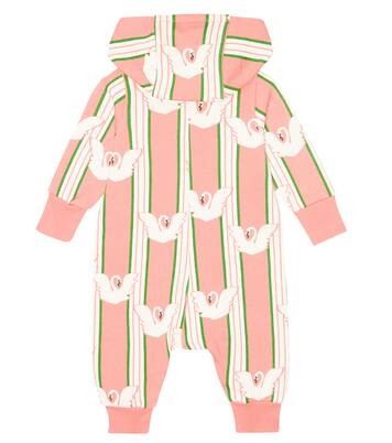 Baby printed cotton onesie | Mini Rodini