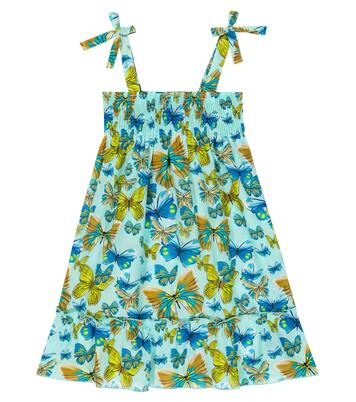 Butterfly cotton dress | Vilebrequin Kids