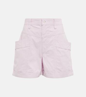 High-Rise Shorts Rachel aus Baumwolle | Marant Etoile