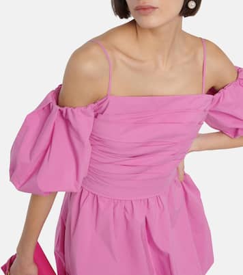 Robe à encolure bardot | Simkhai