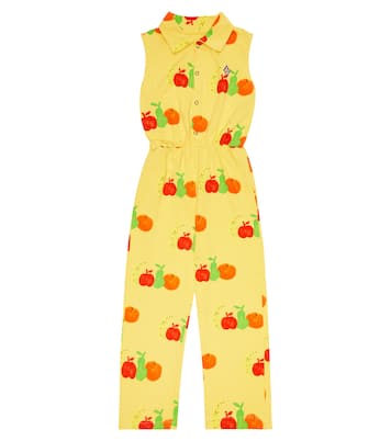 Grasshoper printed cotton jumpsuit | The Animals Observatory