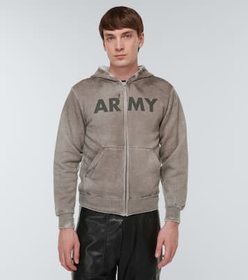 Sweat-shirt à capuche Army en coton | NotSoNormal