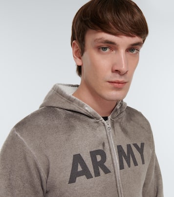 Sweat-shirt à capuche Army en coton | NotSoNormal