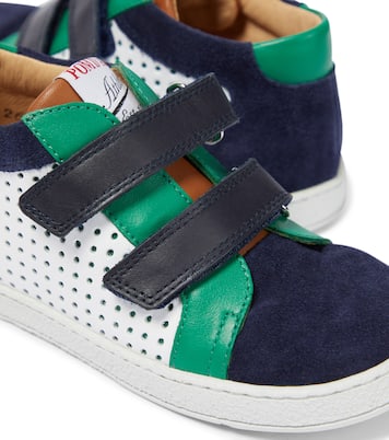 Mousse Dop leather sneakers | Pom d'Api