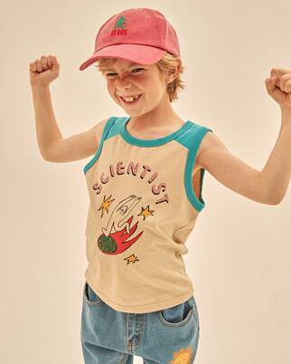 Scientist cotton tank top | Jellymallow