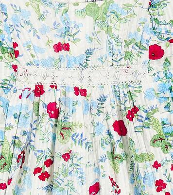 Ruffled floral blouse | Tartine et Chocolat