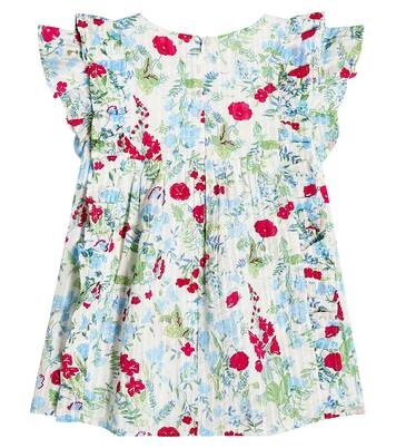 Ruffled floral blouse | Tartine et Chocolat