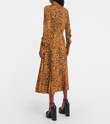 Robe midi Teys imprimée | Altuzarra