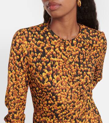 Robe midi Teys imprimée | Altuzarra