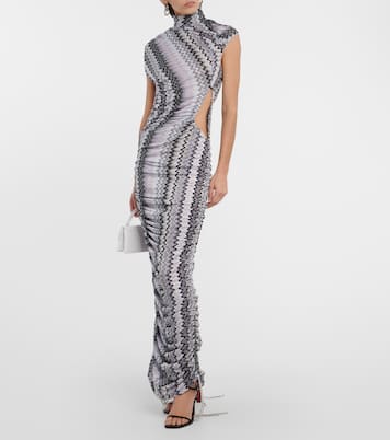 Abito lungo a zig-zag | Missoni