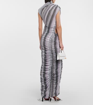 Abito lungo a zig-zag | Missoni