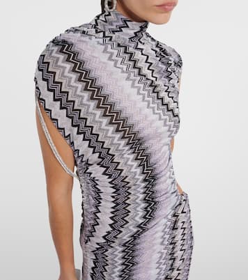 Abito lungo a zig-zag | Missoni