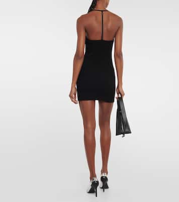 Minikleid aus Rippstrick | Courrèges