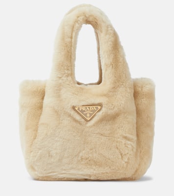 Tote Bag Mini aus Shearling | Prada