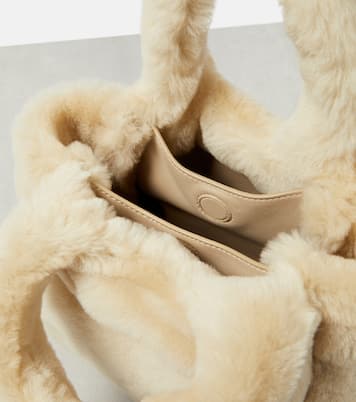 Tote Bag Mini aus Shearling | Prada
