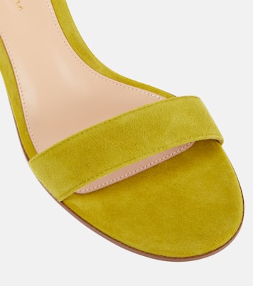 Sandalen Versilia 60 aus Veloursleder | Gianvito Rossi