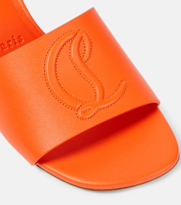 So CL 55 embossed leather mules | Christian Louboutin
