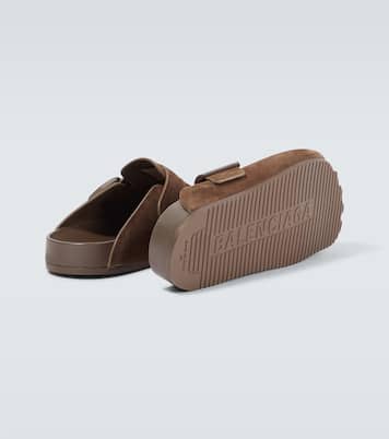 Mules Sunday en daim | Balenciaga