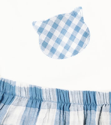 Baby cotton T-shirt and shorts set | Il Gufo