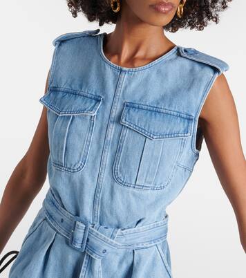 Robe longue en jean | Dries Van Noten